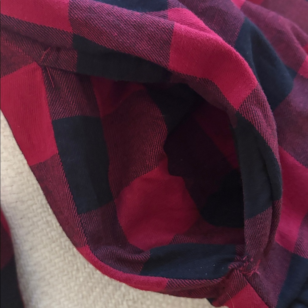 SafTbak men’s lined plaid jacket. It’s vintage, well made w/brass snap buttons. - Picture 5 of 5